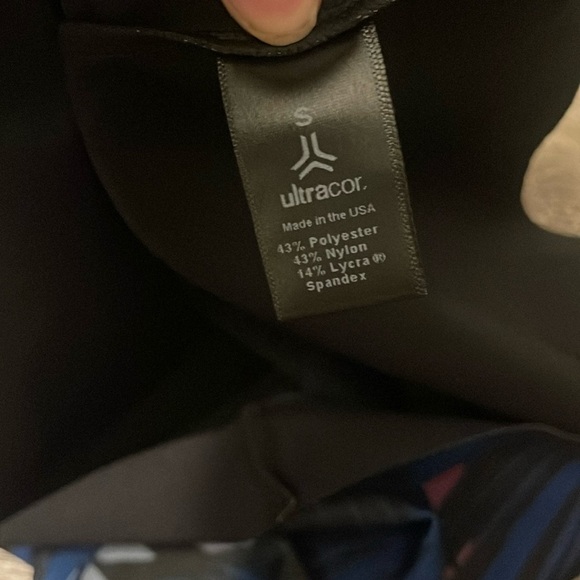 New nwt ultracor blue print active tank top size small California Naos print - Picture 7 of 8